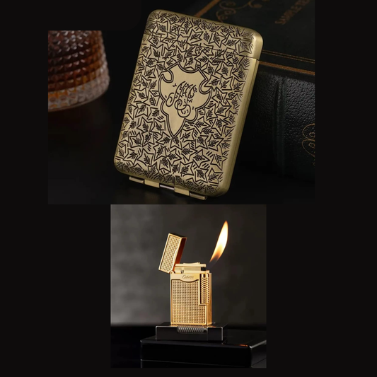 A Pekay Blindres Lighter Set