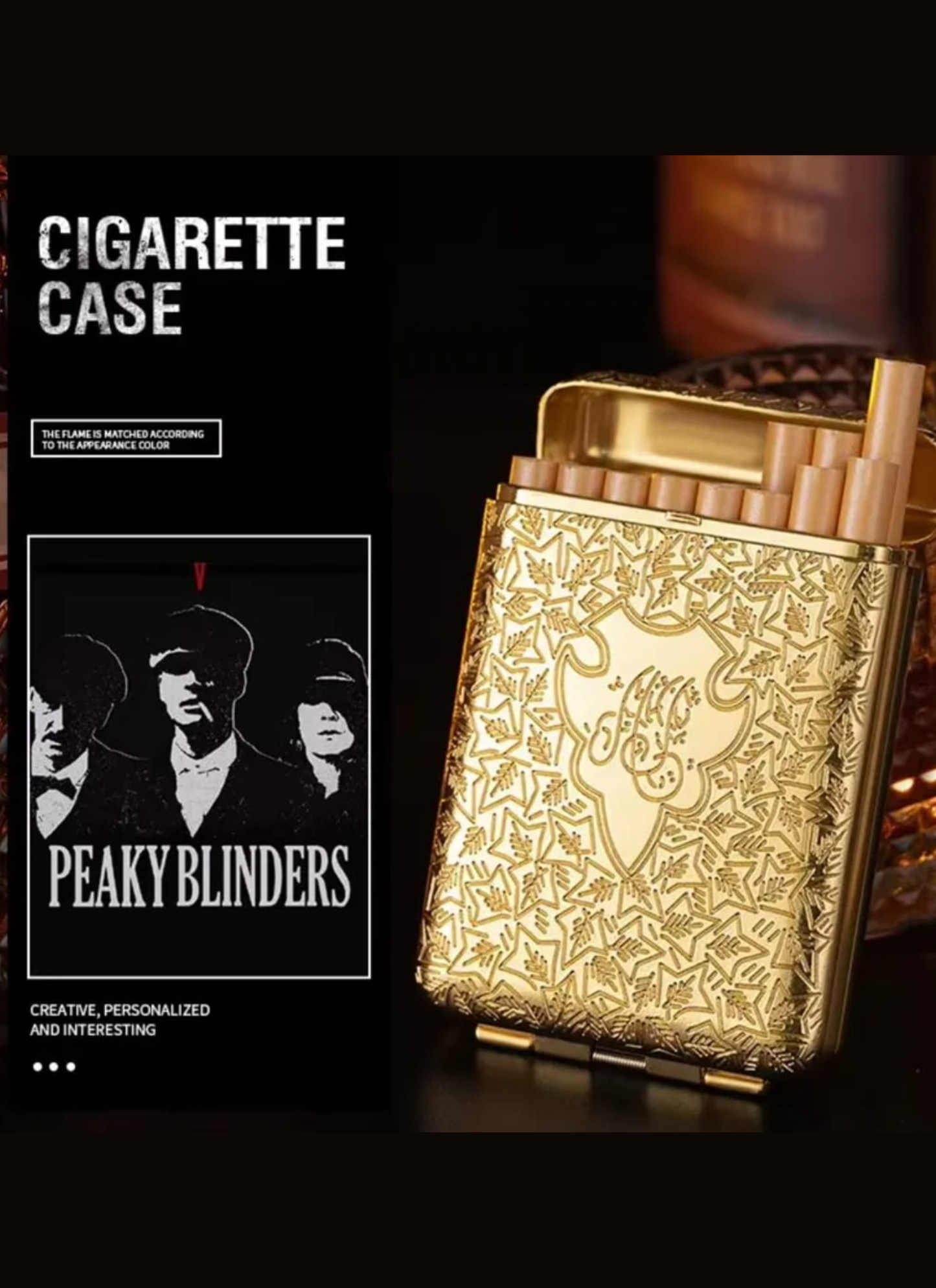 A PEAKY BLINDER LIGHTER SET
