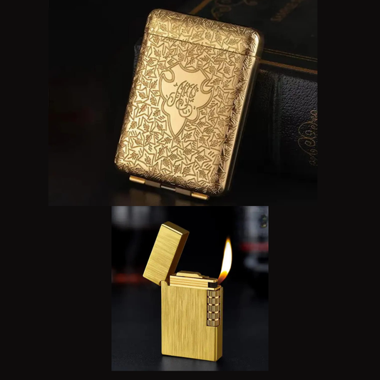 A Pekay Blindres Lighter Set